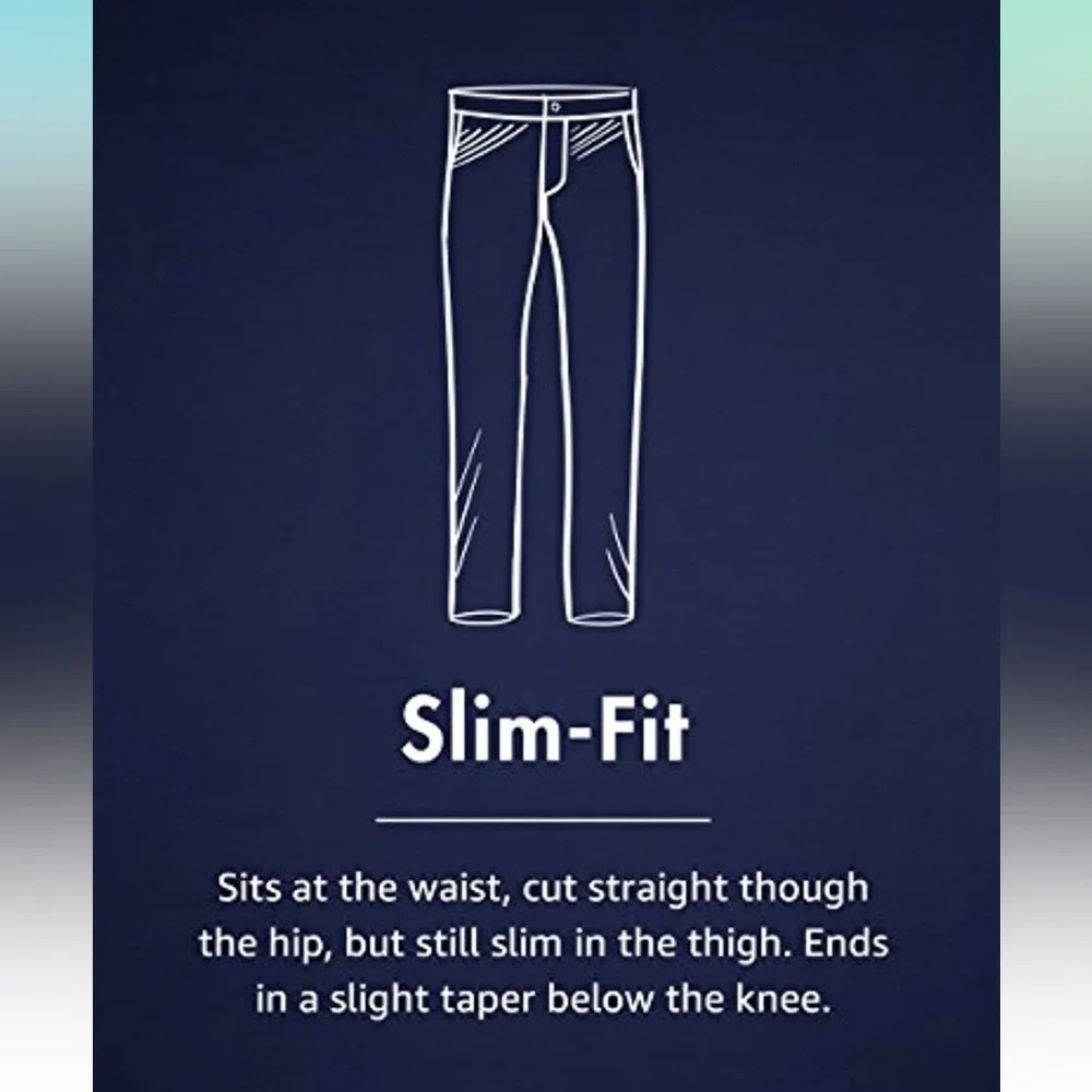 NWT Goodthreads Slim-Fit Washed Comfort Stretch Chino Pant - Picture 4 of 4